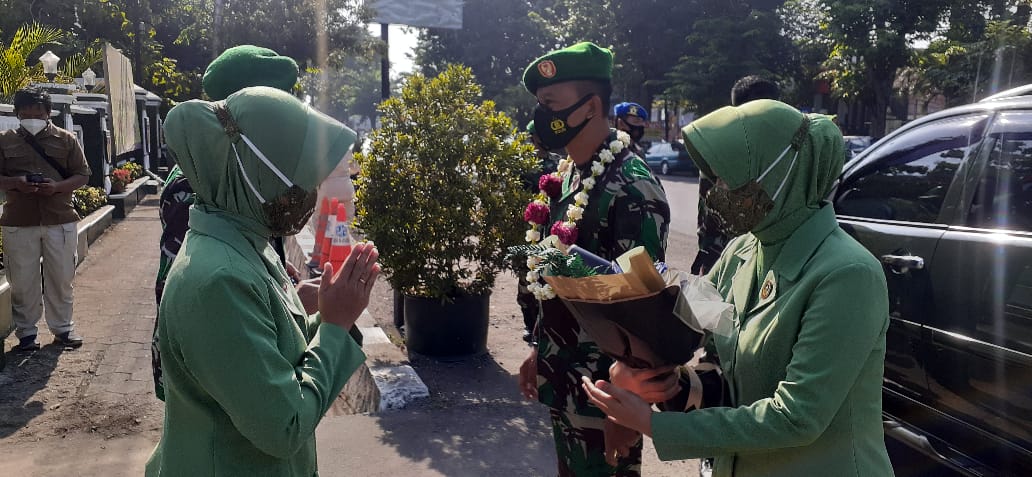 Danrem 073/MKT Kolonel Arm Putranto Gatot Sri Handoyo, S.Sos, M.M., Berkunjung ke Kodim 0715/Kendal